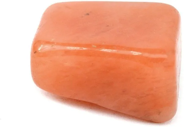 Multiagate_108-Red_Aventurine-Single-Tumble-Stone-1pc_Polished_Asymmetrical_Crystal_Pebbles_(Orange_1_Pieces)