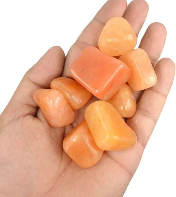 Multiagate_100%_Natural_Crystal_New-108-Red_Aventurine-Tumble-stone-100gm_Regular_Asymmetrical_Crystal_Stone_(Multicolor_100_g)