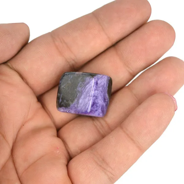 Multiagate_100%_Natural_Crystal_New-32-Charoite-Tumble-stone-200gm_1_Regular_Asymmetrical_Crystal_Stone_(Multicolor_200_g)