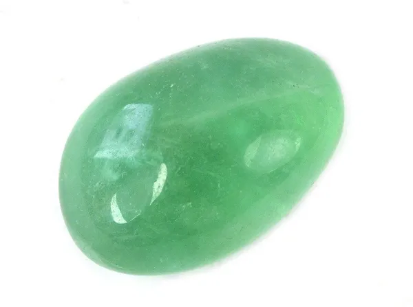 Multiagate_New-_58-Green_Flourite_Superior-Single-Tumble-Stone-1pc_(approx_15-30gm)_Regular_Asymmetrical_Crystal,_Quartz_Stone_(Green_1_Pieces)