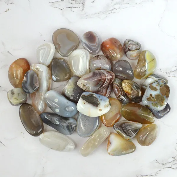 Multiagate_100%_Natural_Crystal_New-24-Botswana_Agate-Tumble-stone-100gm_Regular_Asymmetrical_Crystal_Stone_(Multicolor_100_g)