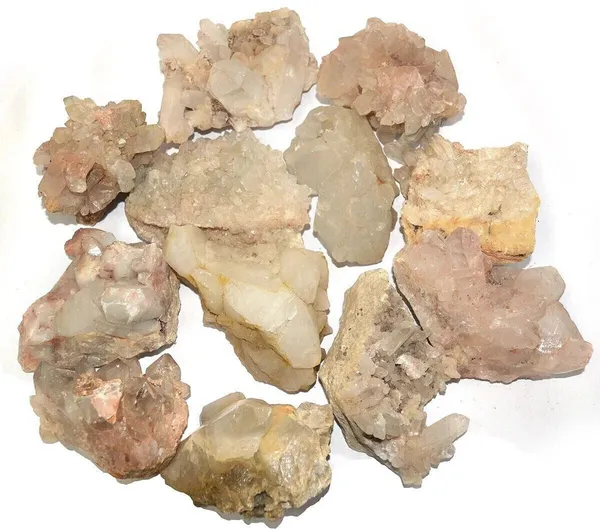 Multiagate_Clear_Quartz_Geode_Cluster_400-500_gm_Regular_Asymmetrical_Quartz_Stone_(White_500_g)