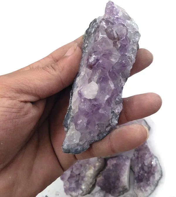 Multiagate_Amethyst_Cluster_900_gm_Approx_For_Vastu_Correction_By_Grand_Masters_Regular_Asymmetrical_Crystal_Stone_(Multicolor_900_g)
