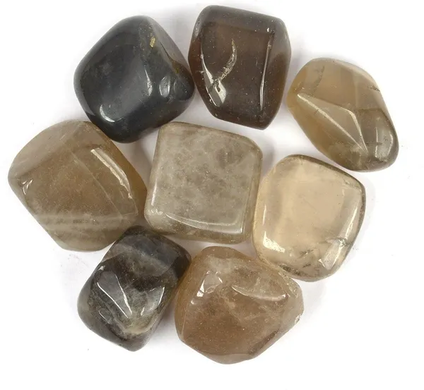 Multiagate_Natural_Smoky_Quartz_Tumble_Stone._Charged_By_Grandmaster_&_Vastu_Expert_Polished_Asymmetrical_Crystal_Stone_(Brown_100_g)