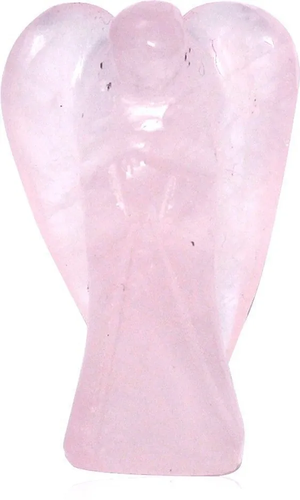 Multiagate_Rose_Quartz_Angel_1_Inch_Chakra_Healing_Crystal_Stone_Regular_Asymmetrical_Crystal,_Quartz_Stone_(Pink_1_Pieces)