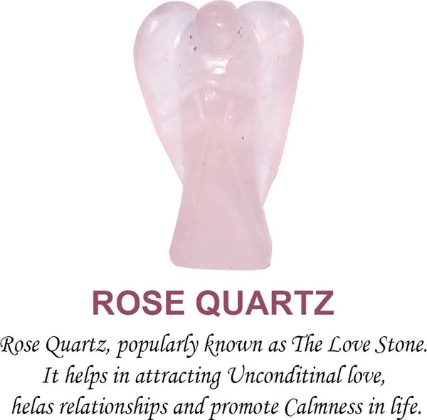 Multiagate_Rose_Quartz_Angel_1_Inch_Chakra_Healing_Crystal_Stone_Regular_Asymmetrical_Crystal,_Quartz_Stone_(Pink_1_Pieces)