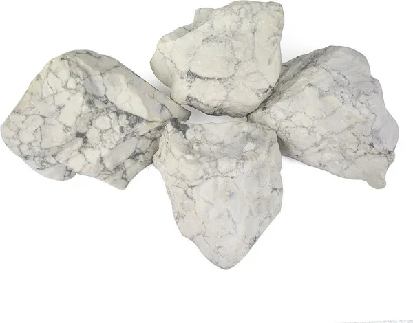 Multiagate_Natural_Howlite_Rough_Crystal_Stone_For_Healing_And_Crystal_Healing_250gm_Regular_Asymmetrical_Crystal_Stone_(Grey_250_g)