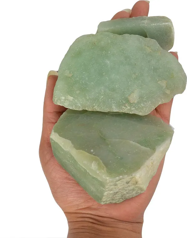 Multiagate_Natural_Green_Jade_Rough_Crystal_Stone_For_/Crystal_Healing_250gm_Regular_Asymmetrical_Crystal_Stone_(Green_250_g)