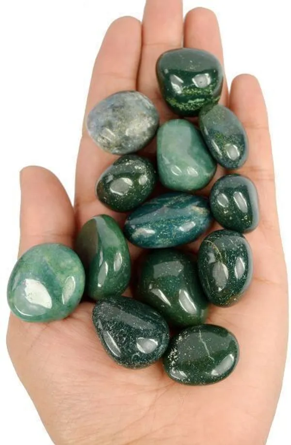Multiagate_Natural_Moss_Agate_Tumble_Stone_Raw_Rough_Stone_for_Healing_Polished_Asymmetrical_Crystal_Stone_(Green_50_g)