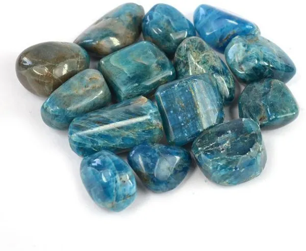 Multiagate_Natural_Apatite_Tumble_Stone_Stone_for_Healing_and_Crystal_Healing_Tumbled_Polished_Asymmetrical_Crystal,_Quartz_Stone_(Blue_100_g)