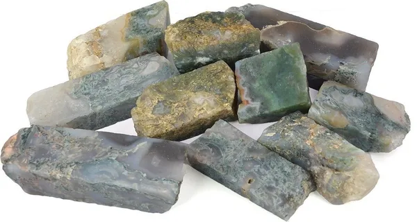 Multiagate_Natural_Moss_Agate_Rough_Crystal_Stone_For_/Crystal_Healing_250gm_Regular_Asymmetrical_Crystal_Stone_(Multicolor_250_g)