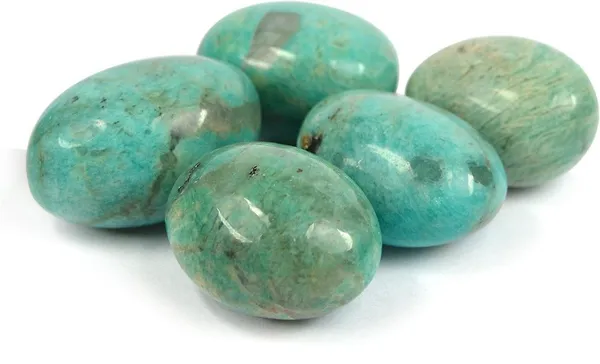 Multiagate_Natural_Amazonite_Superior_Tumble_Stone._Charged_By_Grandmaster_&_Vastu_Expert_Polished_Asymmetrical_Crystal_Stone_(Green_100_g)