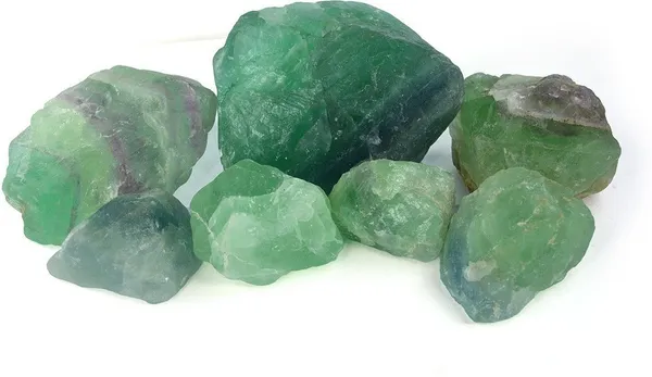 Multiagate_Natural_Green_Fluorite_Rough_Crystal_Stone_For_/Crystal_Healing_100gm_Regular_Asymmetrical_Crystal_Stone_(Multicolor_100_g)