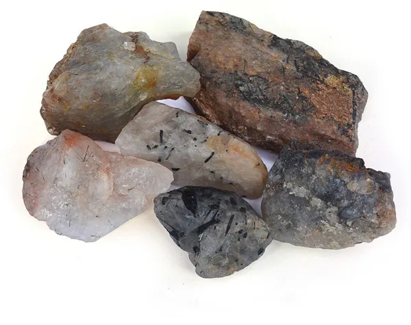 Multiagate_Natural_Rutile_Quartz_Rough_Crystal_Stone_For_/Crystal_Healing_250gm_Regular_Asymmetrical_Quartz_Stone_(Multicolor_250_g)