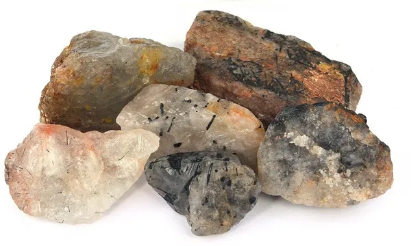 Multiagate_Natural_Rutile_Quartz_Rough_Crystal_Stone_For_/Crystal_Healing_250gm_Regular_Asymmetrical_Quartz_Stone_(Multicolor_250_g)