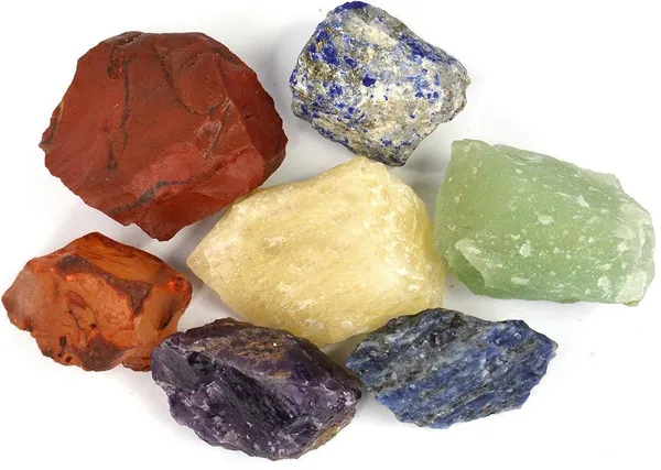 Multiagate_Natural_7_Chakra_Rough_stone,_Row_Stone,_Gemstone_Decorative_showpice_Regular_Asymmetrical_Jasper_Stone_(Multicolor_7_Pieces)