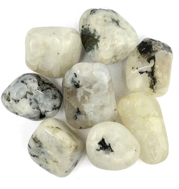 Multiagate_Natural_Rainbow_Moonstone_Tumble_Stone._Charged_By_Grandmaster_&_Vastu_Expert_Polished_Asymmetrical_Crystal_Stone_(White,_Black_100_g)