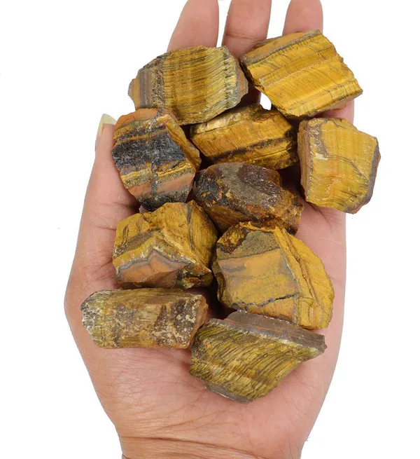 Multiagate_Natural_Tiger_eye_Rough_stone,_Row_Stone,_Gemstone_Decorative_showpice_Regular_Asymmetrical_Crystal_Stone_(Brown_10_Pieces)