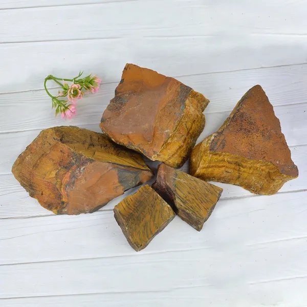 Multiagate_Natural_Tiger_eye_Rough_Crystal_Stone_For_/Crystal_Healing_250gm_Regular_Asymmetrical_Crystal_Stone_(Multicolor_250_g)