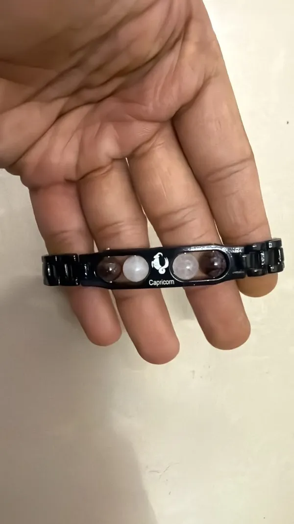 Black_Beaded_Capricorn_Bracelet_for_Unisex