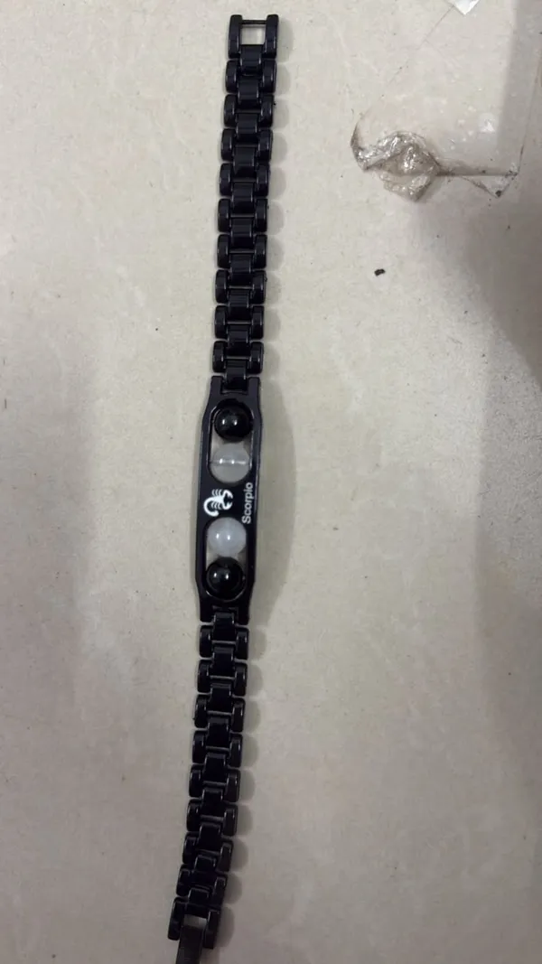 Black_Metal_Link_Bracelet_for_Men