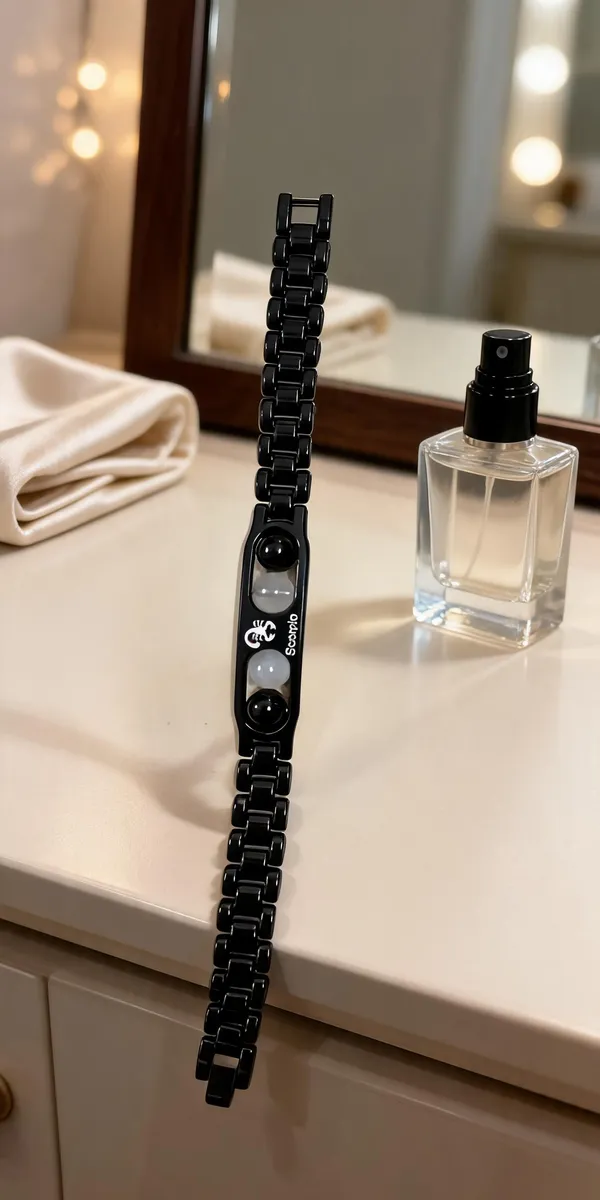 Black_Metal_Link_Bracelet_For_Men