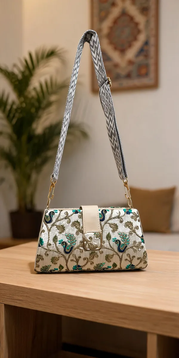White_Embroidered_Sling_Bag_For_Women