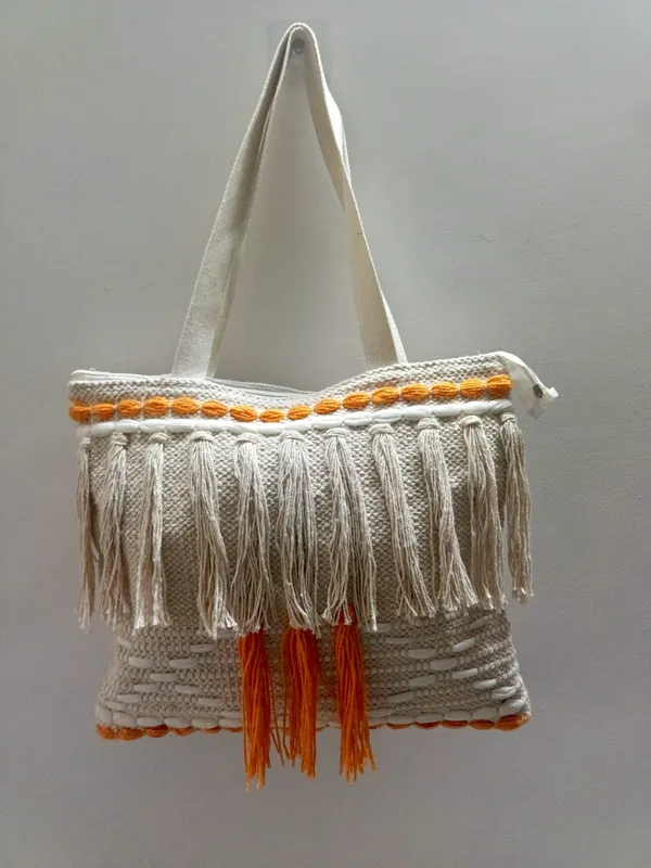 Ivory_Woven_Fringe_Tote_Bag_for_Women