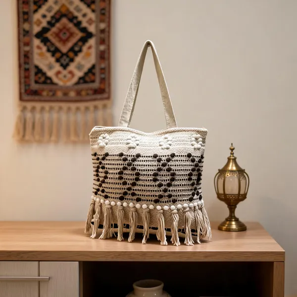 Beige_And_Cotton_Embellished_Tote_Bag_For_Women