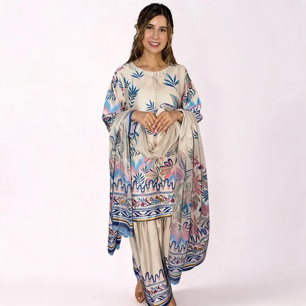 Cream_Printed_Straight_Kurta_Set_With_Dupatta_for_Women