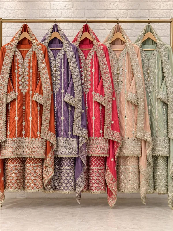 Multicolour_Embroidered_Ethnic_Suit_Set_for_Women