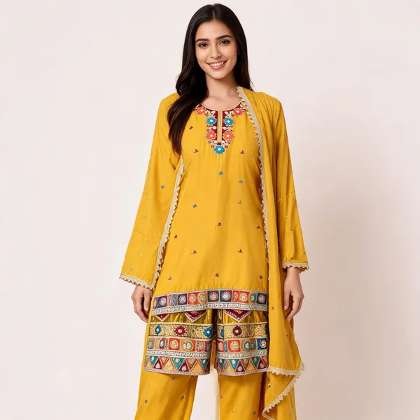 Multicolor_Embroidered_Straight_Kurta_Set_for_Women