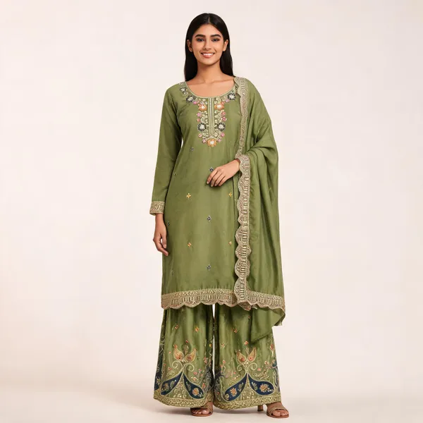 Embroidered_Straight_Kurta_Set_For_Women