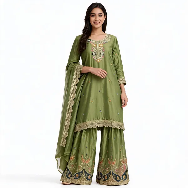 Embroidered_Straight_Kurta_Set_For_Women
