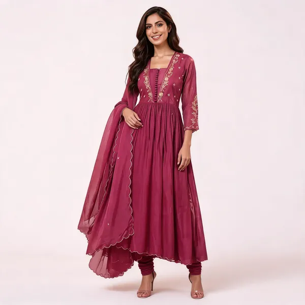 Wine_Embroidered_Flared_Anarkali_Set_for_Women