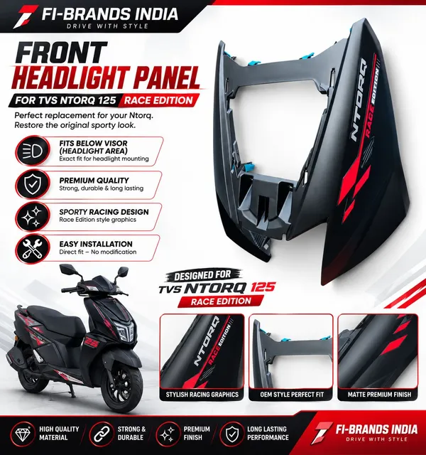 FI-BRANDS_INDIA_Headlight_FRONT_WING_Panel_for_TVS_Ntorq_125_MATTE_BLACK_Race_Edition_Bike_Headlight_Visor_()