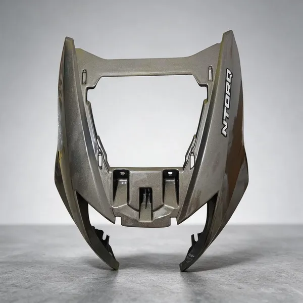Fi-Brands_India_Front_Wing_Shield_Race_Editiion_Shine_Grey_Color_Bike_Headlight_Visor