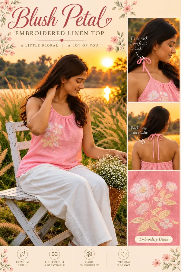 Pink_Linen_Halter_Neck_Top_for_Women