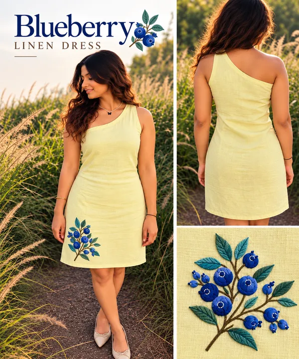 Yellow_Linen_A-Line_Mini_Dress_for_Women