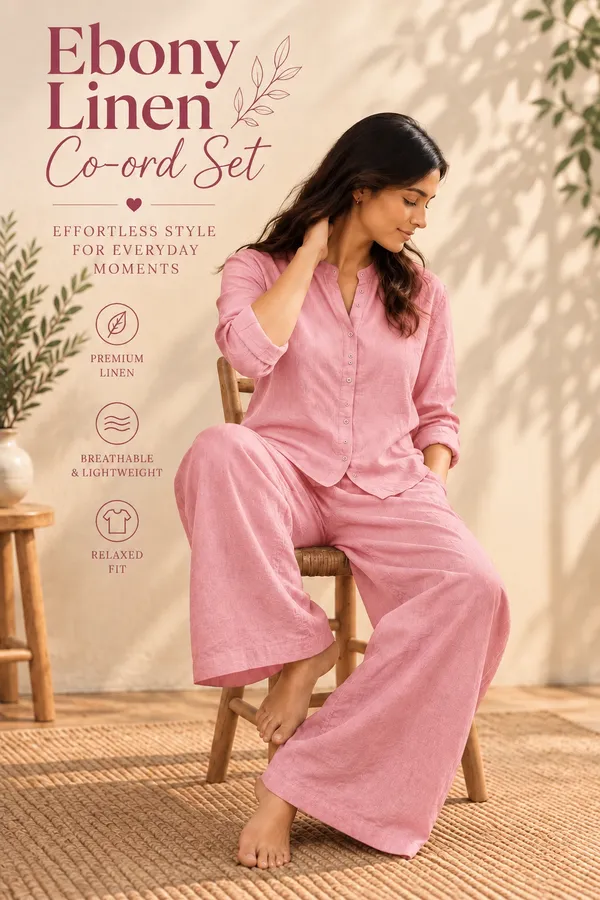 Pink_Linen_Relaxed_Fit_Co_Ord_Set_for_Women