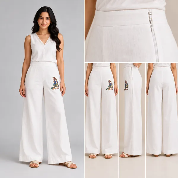 White_Linen_Wide_Leg_Pants_for_Women