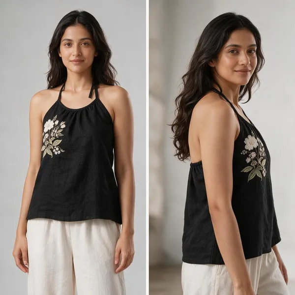 Black_Linen_Halter_Neck_Top_for_Women