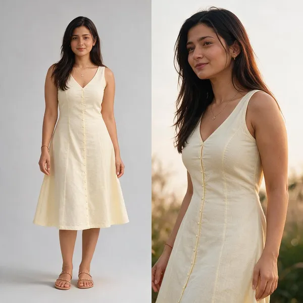 Cream_Linen_A-Line_Midi_Dress_for_Women