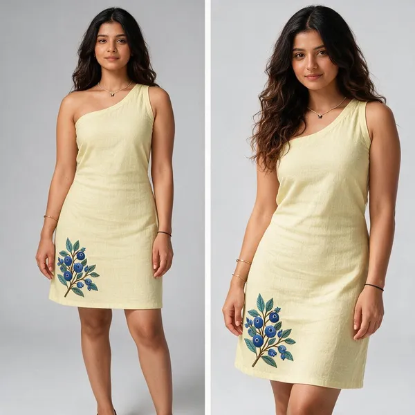 Yellow_Linen_A-Line_Mini_Dress_for_Women