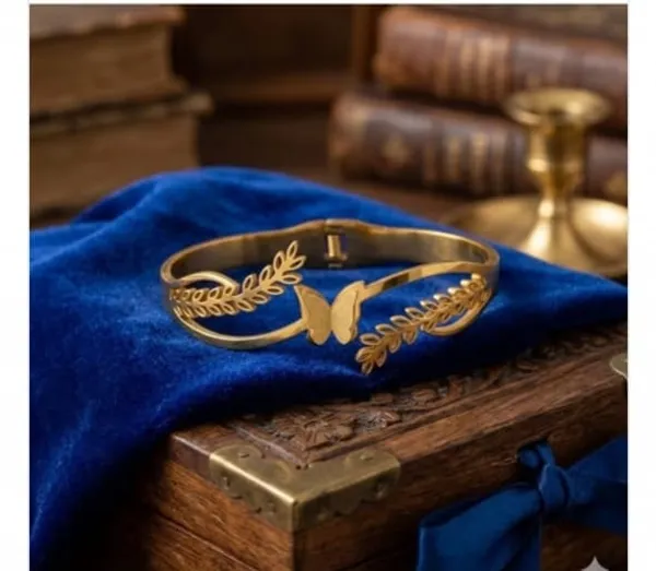 Gold_Tone_Butterfly_Cuff_Bracelet_for_Women