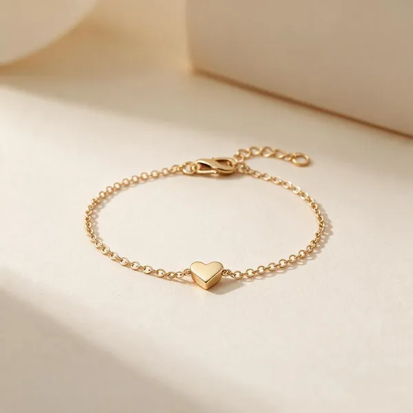 Heart_Charm_Chain_Bracelet