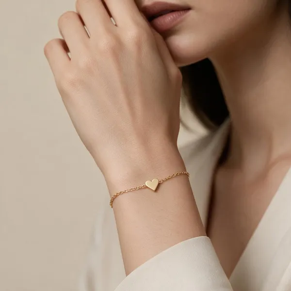 Heart_Charm_Chain_Bracelet