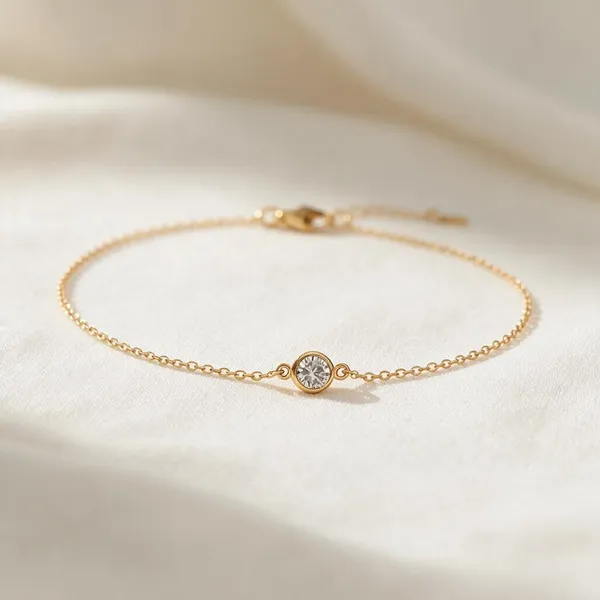 Gold_Tone_Round_Pendant_Chain_Necklace