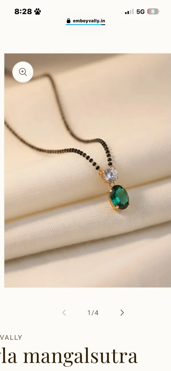 Gold_Tone_Green_Stone_Mangalsutra_for_Women