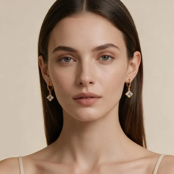 Gold_Tone_Geometric_Drop_Earrings_For_Women